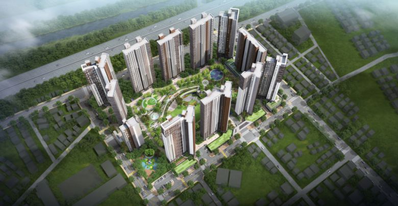 구미 아이파크 더샵 조감도 [사진 = HDC현대산업개발·포스코건설]