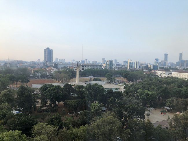 인도네시아의 수도인 자카르타 시내