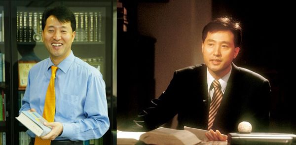 오세훈 전 서울시장의 변호사 시절(왼쪽)과 방송 진행자 시절 모습 <출처=오 전 시장 측>