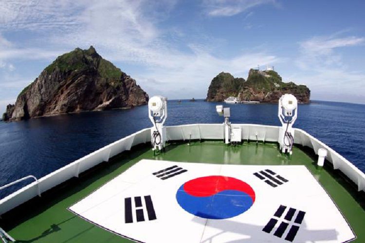 날이 갠 날 독도의 모습 [사진=한국관광공사]