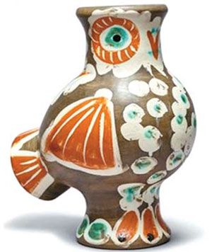 삼성가가 국립현대미술관에 기증한 피카소의 도자기 작품.