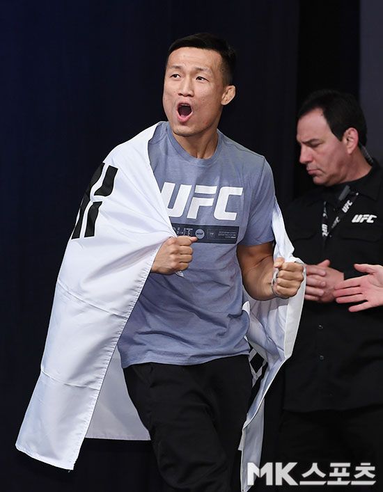 코리안 좀비 정찬성. 사진=김영구 기자