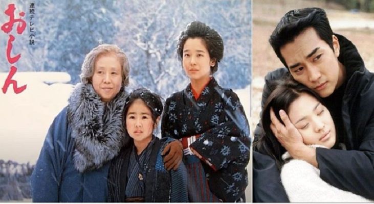 인도네시아와 태국 등에서 1980년대 큰 인기를 끈 일본 드라마 `오싱`(좌)/2002년 인도네시아에서 인기를 끈 드라마 `가을 동화`(우)