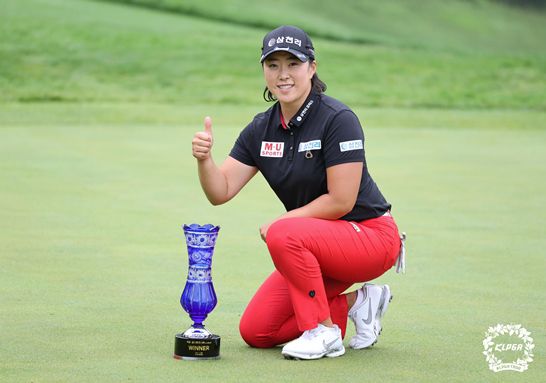 김해림이 3년 2개월 만에 KLPGA 우승을 차지했다. 사진=KLPGA 제공
