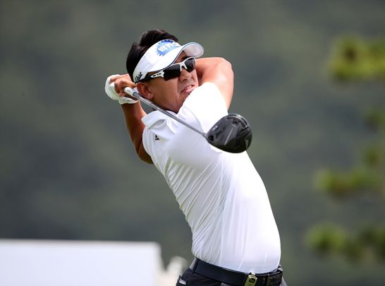 박상현이 플레이 하는 장면. 사진=KPGA 제공