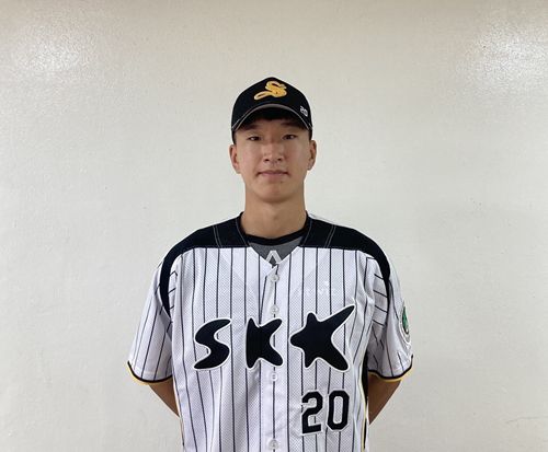 키움 1차 지명 선수인 주승우. 키움은 주숭우가 군에 입대하는 조상우의 공백을 메워 줄 투수가 될 것으로 기대하고 있다.           사진=키움 히어로즈