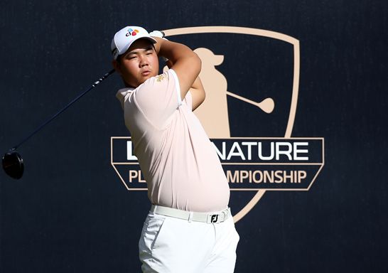 김주형은 KPGA 최초 10대 선수 3관왕에 올랐다. 사진=KPGA 제공