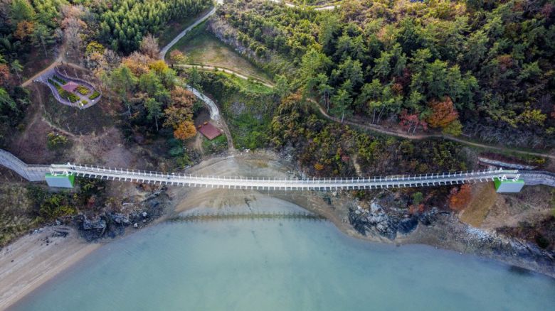 가우도 출렁다리.  /사진= 강진군문화관광재단