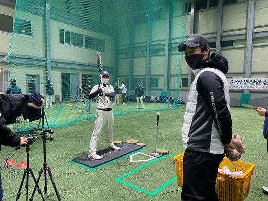 K-VEST 타격 동작분석. 사진=이종열 위원