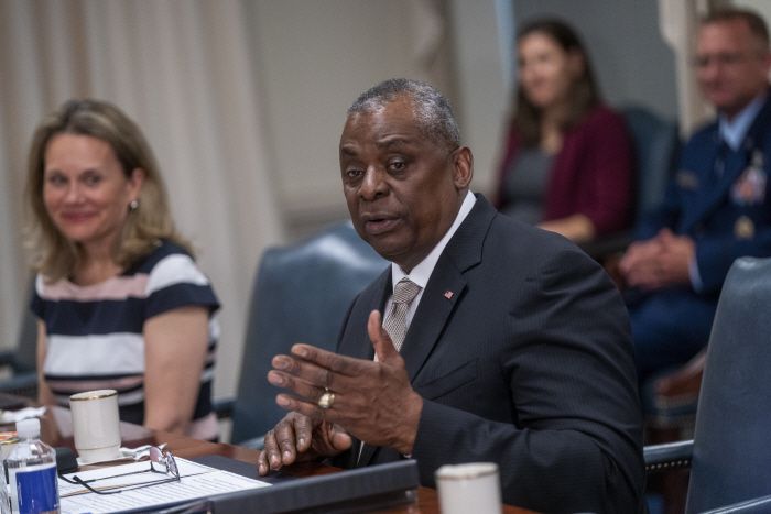 로이드 오스틴 미 국방장관 [사진 출처 = 연합뉴스]