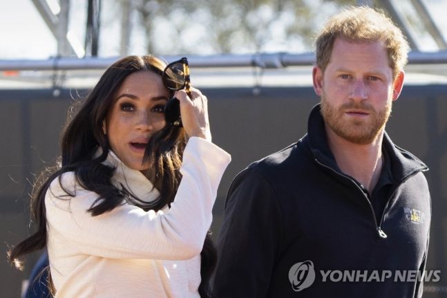해리 왕자 부부. 사진 ㅣ연합뉴스