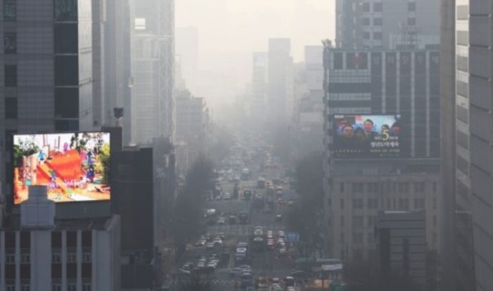 초미세먼지 주의보 발령[사진 = 연합뉴스]