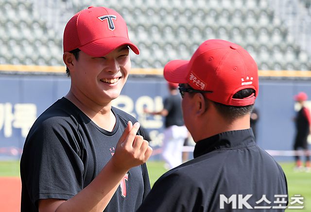최지민은 올 시즌 초반 리그 좌완 불펜들 가운데 가장 뛰어난 퍼포먼스를 보여주고 있다. 사진(잠실)=천정환 기자