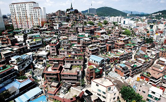 용산구 한남3구역 전경.