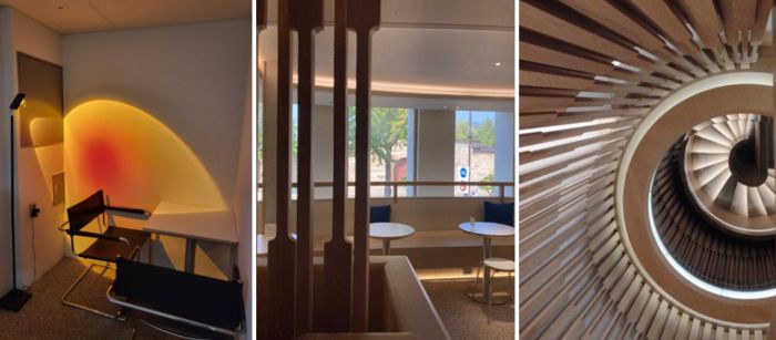 널담은공간 내부/(좌)=강찬미 여행+기자, (가운데,우)=널담은공간 제공