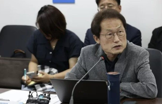 조희연 서울시교육감이 지난달 16일 오후 서울 영등포구 한국교육시설안전원에서 열린 ‘교육활동 보호를 위한 교원단체-전국시도교육감협의회 간담회’에서 인사말하고 있다. [사진 = 연합뉴스]