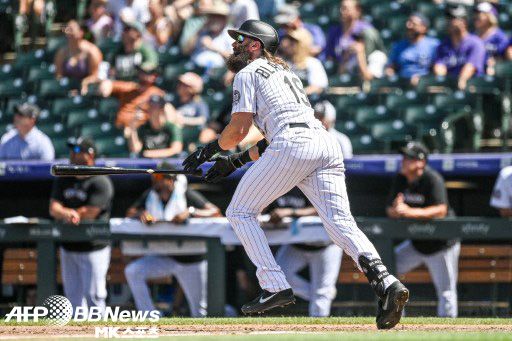 찰리 블랙몬이 1번 타자로 나선다. 사진=ⓒAFPBBNews = News1