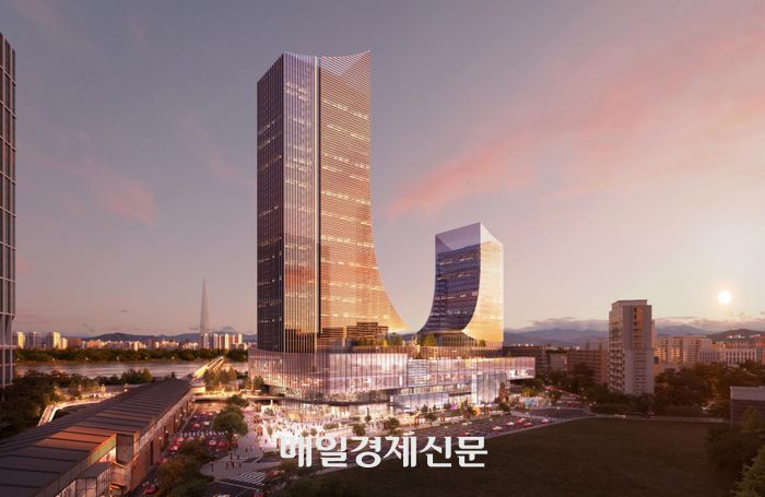 돛단배 모양을 형상화한 동서울터미널 개발 조감도 <출처=서울시>