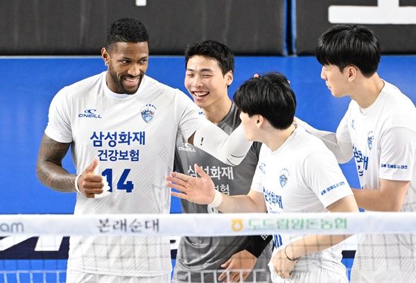 삼성화재 요스바니. 사진=KOVO 제공