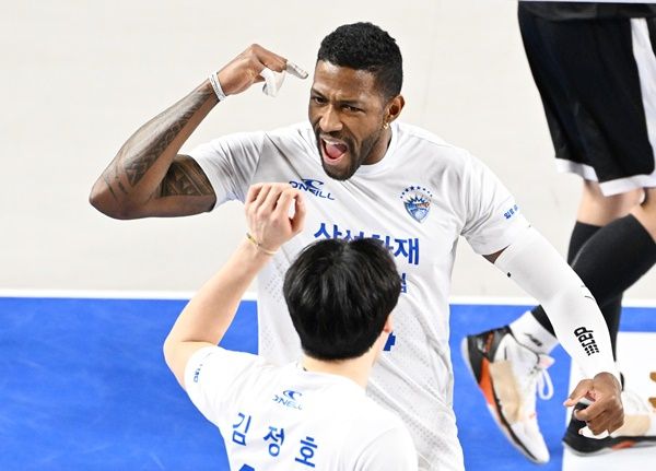 삼성화재 요스바니. 사진=KOVO 제공