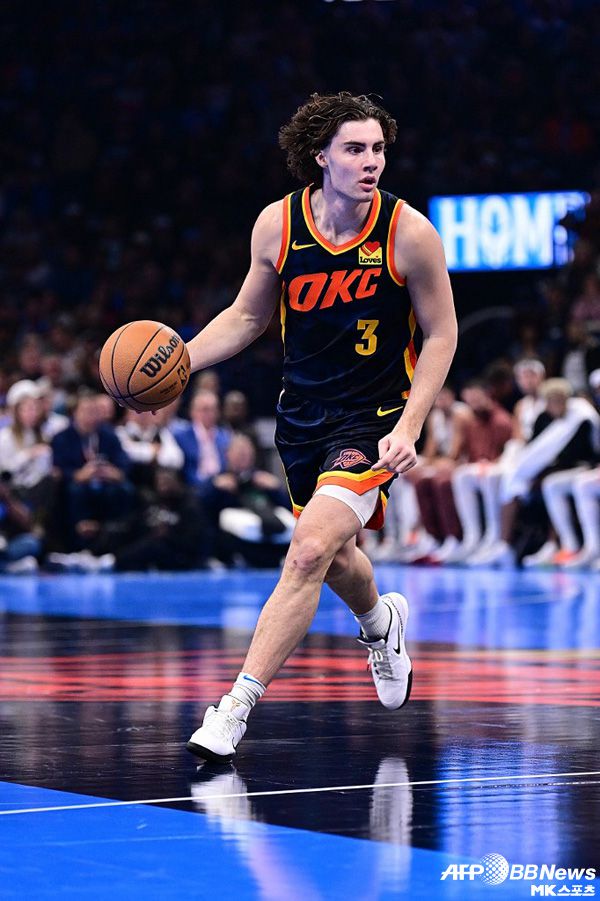 오클라호마시티 썬더 가드 조시 기디는 미성년자와 부적절한 관계를 가졌다는 의혹을 받고 있다. 사진=ⓒAFPBBNews = News1