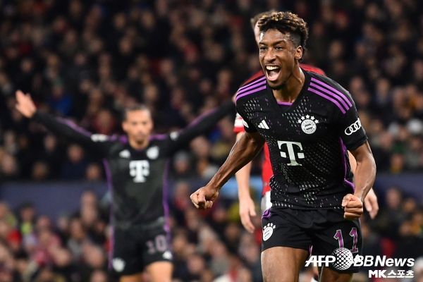 바이에른 뮌헨이 맨체스터 유나이티드를 울리고 챔피언스리그 조별리그 40경기 무패 행진을 달렸다. 사진(맨체스터 영국)=AFPBBNews=News1