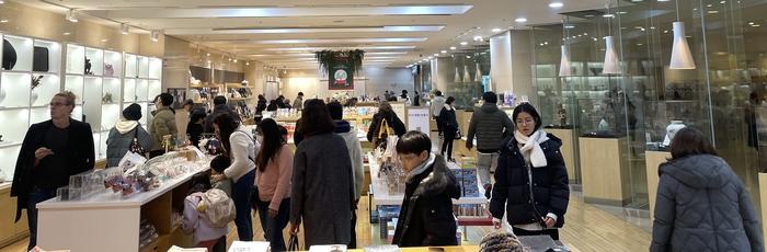 서울 용산 국립중앙박물관 굿즈를 사러 몰려 온 관람객들. <사진제공=국립중앙박물관>