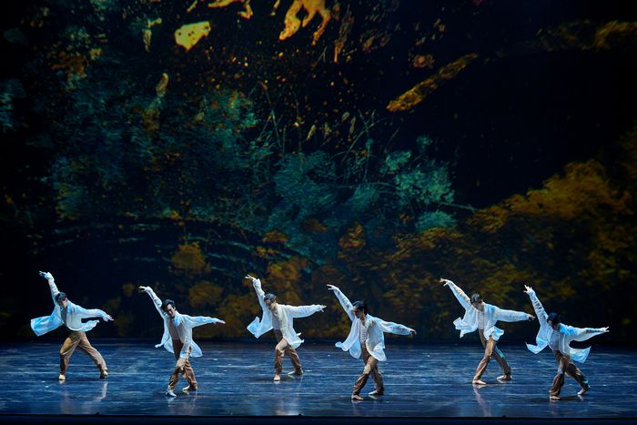 2023년 공연된 유니버설발레단 창작 발레 ‘코리아 이모션 정’의 한 장면. 사진제공=유니버설발레단