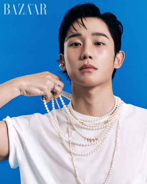 정해인 화보가 공개됐다.사진=하퍼스 바자 제공