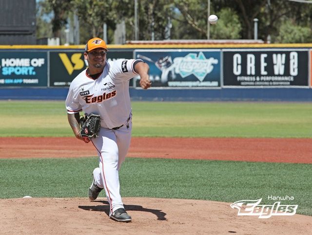 산체스는 올 시즌 한층 발전된 모습을 보여줄 수 있을까. 사진=한화 제공