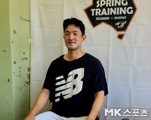 최근 만난 고영표는 류현진과 대결을 기대하고 있었다. 사진(오키나와 일본)=이한주 기자
