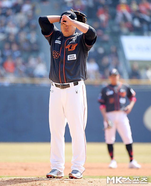 류현진은 29일 대전 KT전에서 KBO 통산 99승째를 수확할 수 있을까. 사진(잠실 서울)=천정환 기자