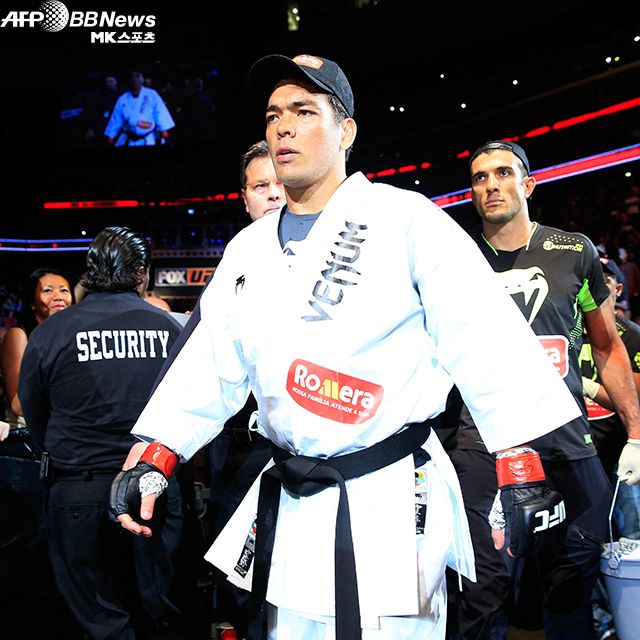 료토 마치다가 2015년 4월 UFC on Fox 15 메인이벤트를 위해 입장하고 있다. 사진=AFPBBNews=News1