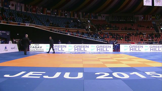 2015 제주 그랑프리 한라체육관 현장. 사진=국제유도연맹 영상 화면