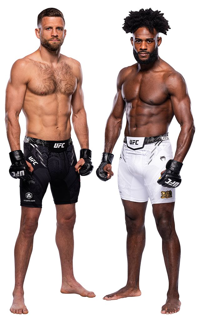 페더급 8위 캘빈 케이터(왼쪽), 제9대 밴텀급 챔피언 알저메인 스털링 UFC300 프로필