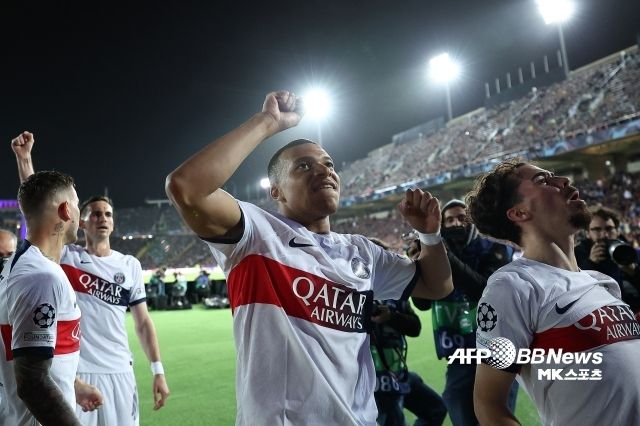 PSG는 극적인 역전승으로 3시즌만에 UCL 4강행을 확정했다. 하지만 2차전 이강인은 교체로 20분여 시간 동안 출전하는데 그쳤다. 사진(바르셀로나, 스페인)=AFPBBNews=News1