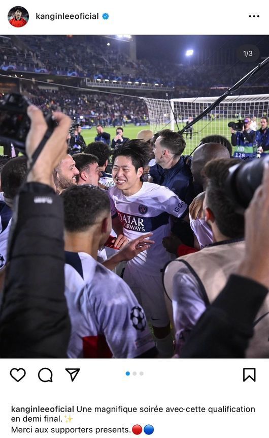 사진=이강인 SNS