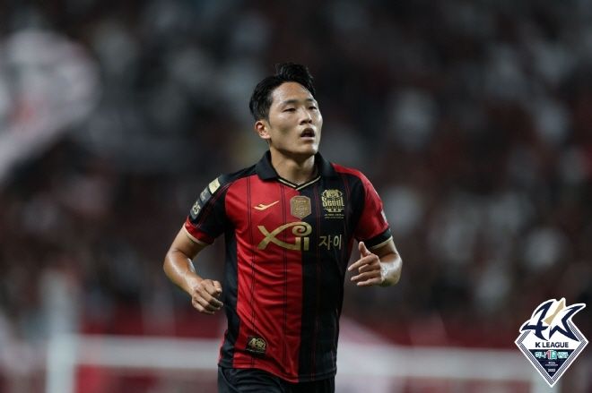 2023시즌까지 FC 서울 ‘에이스’로 맹활약했던 나상호. 사진=한국프로축구연맹