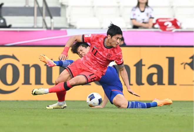 한국 U-23 축구 대표팀 공격수 정상빈. 사진=연합뉴스 제공