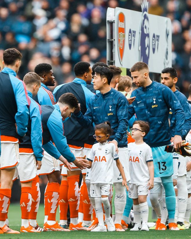 사진=토트넘 공식 SNS