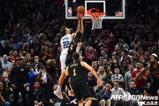 클리블랜드는 올랜도의 추격을 따돌렸다. 사진(美 클리블랜드)=ⓒAFPBBNews = News1