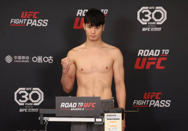 김한슬 Road to UFC 시즌2 계체. 사진=TKO