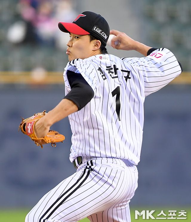 LG 임찬규는 올해 초 선발진에서 고전하고 있다. 사진=천정환 기자