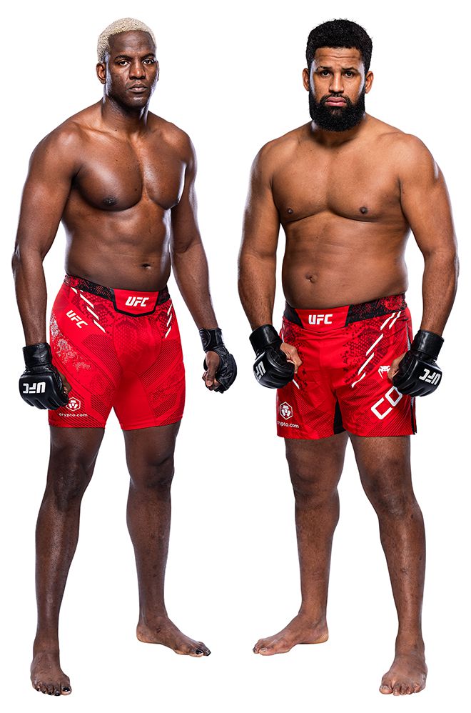 제30회 영국 런던하계올림픽 남자태권도 +80㎏ 동메달리스트 로벨리스 데스파이녜(왼쪽), Legacy Fighting Alliance 헤비급 챔피언 왈도 코르테스아코스타 UFC 프로필. 사진=TKO