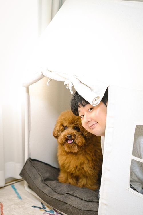 변서방이 최근 MK스포츠와 펫터뷰를 진행했다. 사진=변서방