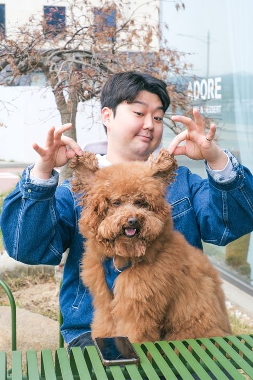 변서방이 최근 펫터뷰를 통해 뚜뚜를 소개했다. 사진=변서방