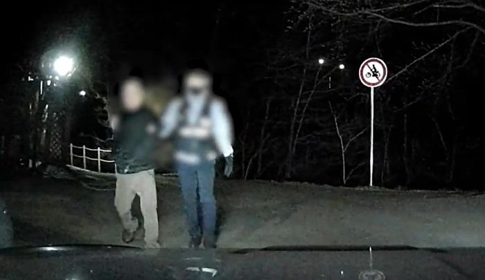 1시간여의 도주극 끝에 검거된 음주운전자 [제공 : 경기남부경찰청]