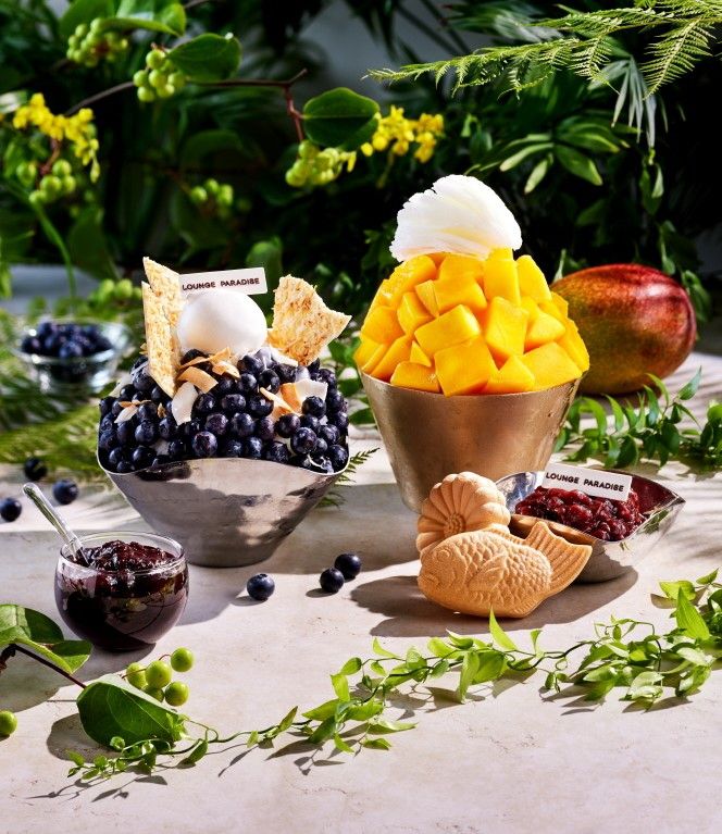 파라다이스 호텔이 여름철을 맞아 출시한 빙수