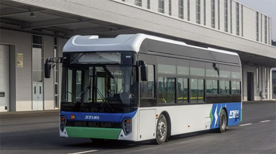 중국 CHTC 킨윈이 생산해 국내에 판매하는 전기 버스