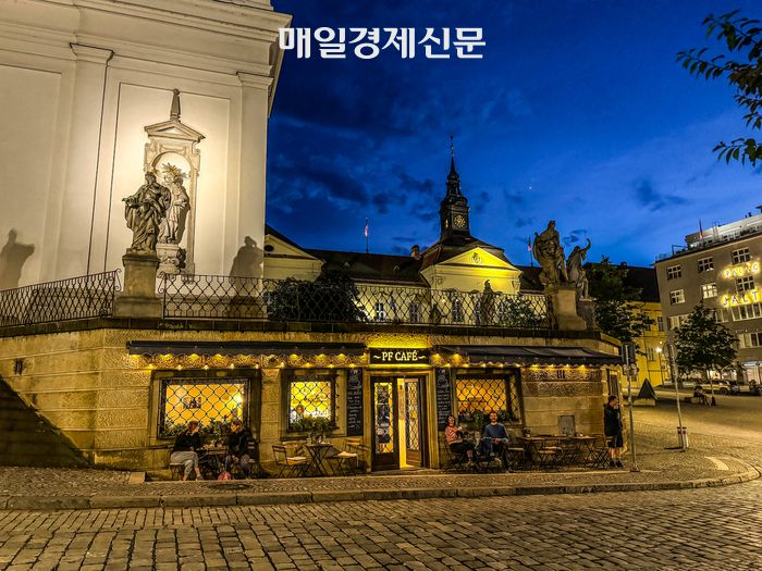 브르노의 밤 풍경 / 사진=홍지연 여행+ 기자